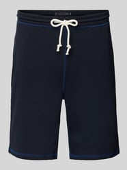 Szorty z dzianiny dresowej o kroju regular fit z mieszanki bawełny od Tommy Hilfiger - 45