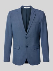 Marynarka do garnituru o kroju slim fit i fasownie performance model ‘SLIM-LIAM’ od SELECTED HOMME - 12