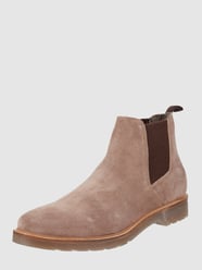 Chelsea boots van leer, model 'Zeli' van bugatti Bruin - 17