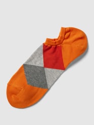 Sneakersocken mit Allover-Muster Modell 'Clyde' von Burlington Rot - 40