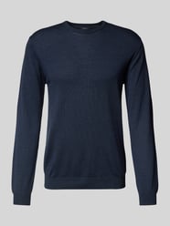Sweter z dzianiny z wełny lana model ‘Margrate Merino’ od Matinique - 26