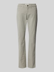 Regular Fit Chino mit seitlichen Eingrifftaschen von Brax Grau - 42