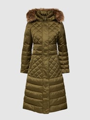 Daunenmantel mit abnehmbarer Kapuze Modell 'MARLENE' von Guess Grün - 13