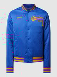 Blouson met borduursels, model 'Varsity' van Superdry Blauw / turquoise - 38
