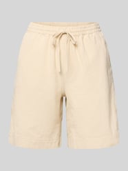 Short met elastische band model 'Cissie' van Soyaconcept Beige - 8