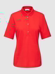 Poloshirt mit Knopfleiste von MAERZ Muenchen Rot - 36