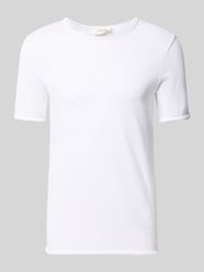 t-shirt o kroju slim fit z okrągłym dekoltem model 'Sonoma' od American Vintage - 6