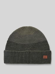 Beanie mit Label-Badge Modell 'MIGUEN' von Barts Grün - 39