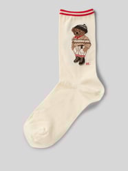 Sokken met labelprint van Polo Ralph Lauren Beige - 5