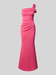 Sukienka wieczorowa o kroju slim fit z marszczeniami od Lipsy - 12