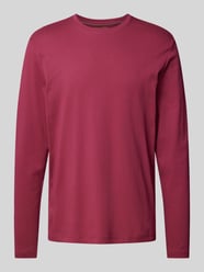 Longsleeve mit Rundhalsausschnitt von Christian Berg Men Rot - 19