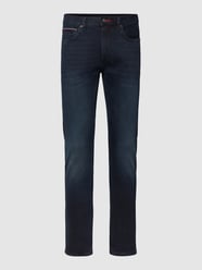 Jeans mit Label-Patch Modell 'DENTON' von Tommy Hilfiger Blau / Türkis - 29