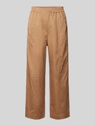 Wide leg broek met elastische band, model 'MILVA' van Weekend Max Mara - 11