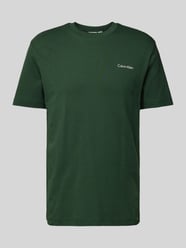 T-Shirt mit Label-Print von CK Calvin Klein Grün - 19