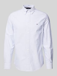 Regular Fit Freizeithemd mit Button-Down-Kragen Modell 'HERITAGE' von Tommy Hilfiger Blau - 29