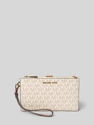 Portfel z nadrukiem z logo na całej powierzchni Model 'Jet Set' od MICHAEL Michael Kors - 28