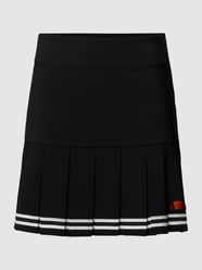 Minirock mit Kellerfalten von Ellesse Grau / Schwarz - 28