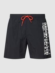Badehose mit Label-Print von Napapijri Schwarz - 7