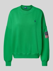 Oversized Sweatshirt mit gerippten Abschlüssen von Polo Ralph Lauren - 19