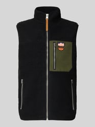 Fleecegilet met ritszakken en opstaande kraag van Superdry - 28