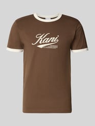 T-Shirt mit Label-Print und Rundhalsausschnitt von Karl Kani - 44