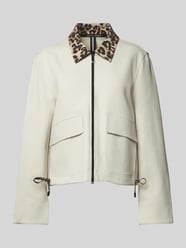 Sweatjacke mit Reißverschluss von Marc Cain Beige - 12