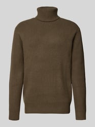 Slim Fit Pullover aus reiner Wolle Modell 'EDDIE' von Les Deux - 30