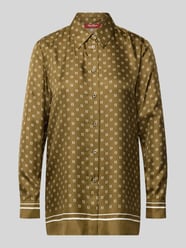 regular fit overhemdblouse van pure zijde model 'TENUTA' van Max Mara Studio - 11