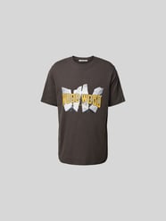 Regular Fit T-Shirt mit Label-Print von Wood Wood - 26
