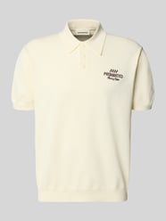 Regular Fit Poloshirt mit Label-Stitching Modell 'Speedtrap' von PROHIBITED - 1