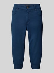 Spodnie capri o kroju slim fit z 5 kieszeniami model ‘Turn up’ od Angels - 7