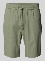 Korte broek van een mix van katoen en linnen, model 'LINUS' van Only & Sons - 4