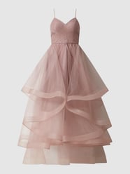 Abendkleid aus Mesh von Laona Pink - 27