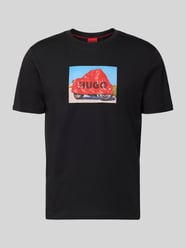 relaxed fit T-shirt van puur katoen model 'DOSTINO' van HUGO - 17