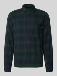 Regular fit vrijetijdsoverhemd van flanel met kentkraag van REVIEW - 24
