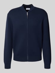 Kurtka z dzianiny o kroju regular fit z mieszanki bawełny od Lacoste - 5