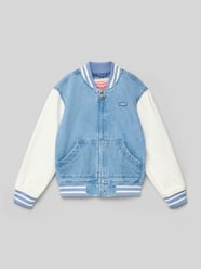 kurtka bomberka w kroju regular fit z czystej bawełny model 'DENIM BOMBER' od Levi’s® Kids - 21