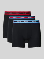 Boxershorts mit elastischem Logo-Bund im 3er-Pack von HUGO - 30