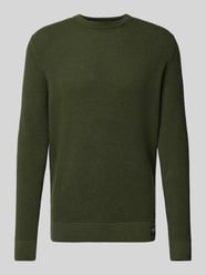 Gebreide pullover met ronde hals van Superdry Groen - 27