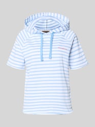 relaxed fit sweatshirt met capuchon en 1/2-mouwen van Smith and Soul - 27