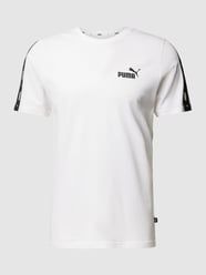 T-Shirt mit Galonstreifen von PUMA PERFORMANCE Weiß - 23