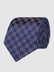 Krawatte aus Seide (6 cm) von Eterna Blau - 25