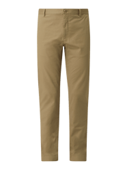 Slim fit chino met stretch  van Esprit Collection Wit - 20