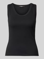 Top typu tank o kroju slim fit z mieszanki bawełny model 'MULTIC' od Weekend Max Mara - 39