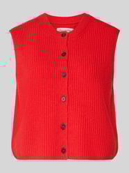 Regular Fit Strickweste aus Woll-Mix von Marc O'Polo - 38