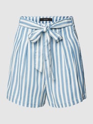 Shorts aus Lyocell mit Stoffgürtel Modell 'MIA' von Vero Moda Blau - 17