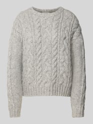 Loose Fit Strickpullover mit Woll-Anteil von Christian Berg Woman - 6