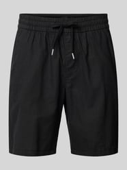 Shorts mit elastischem Bund Modell 'barton' von Matinique Schwarz - 18