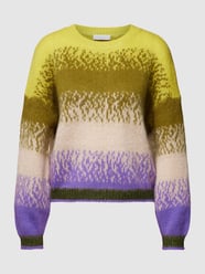Strickpullover mit Effektgarn von Rich & Royal Grün - 15