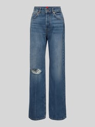 Flared Jeans im Destroyed-Look von HUGO Blau - 26